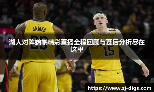 湖人对阵鹈鹕精彩直播全程回顾与赛后分析尽在这里
